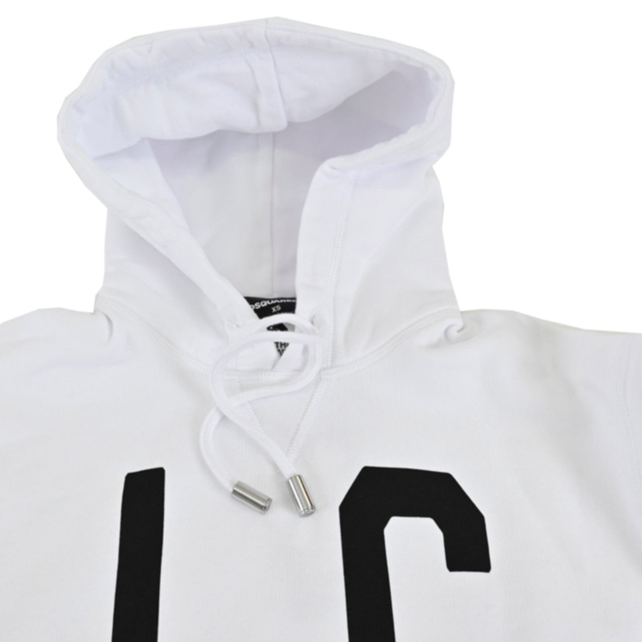 DSQUARED2 ディースクエアード パーカー S80GU0038 S25042100 Icon Hooded Sweatshirt 100 ホワイト　レディース