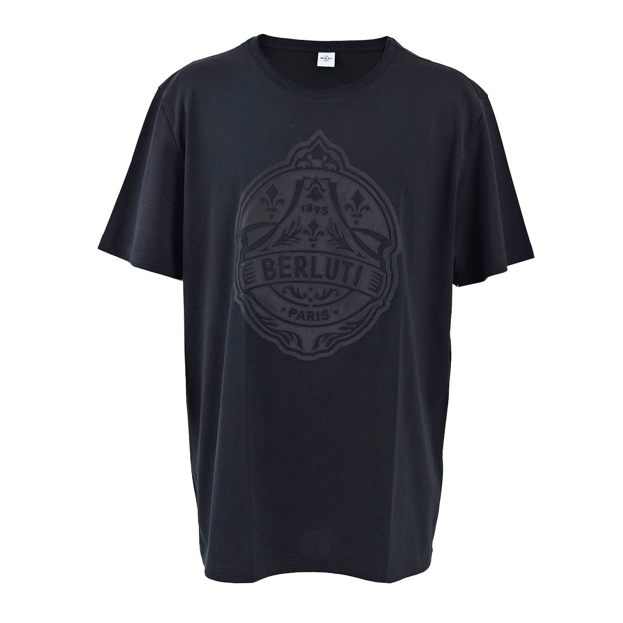 ベルルッティ BERLUTI Tシャツ R18JRS51 004900 ブラック 2021年春夏 メンズ