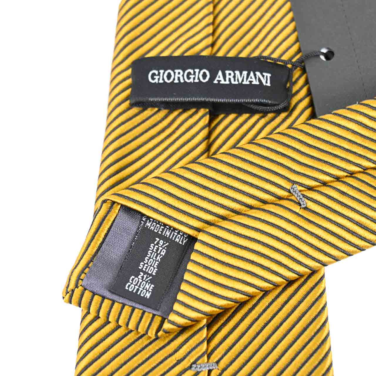 ジョルジオ アルマーニ ネクタイ GIORGIO ARMANI 1A920 00560 イエロー