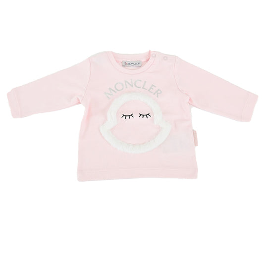 モンクレール MONCLER Tシャツ 8D71210 8392E503 ピンク 2021年秋冬 【キッズ ベビー】 メンズ レディース