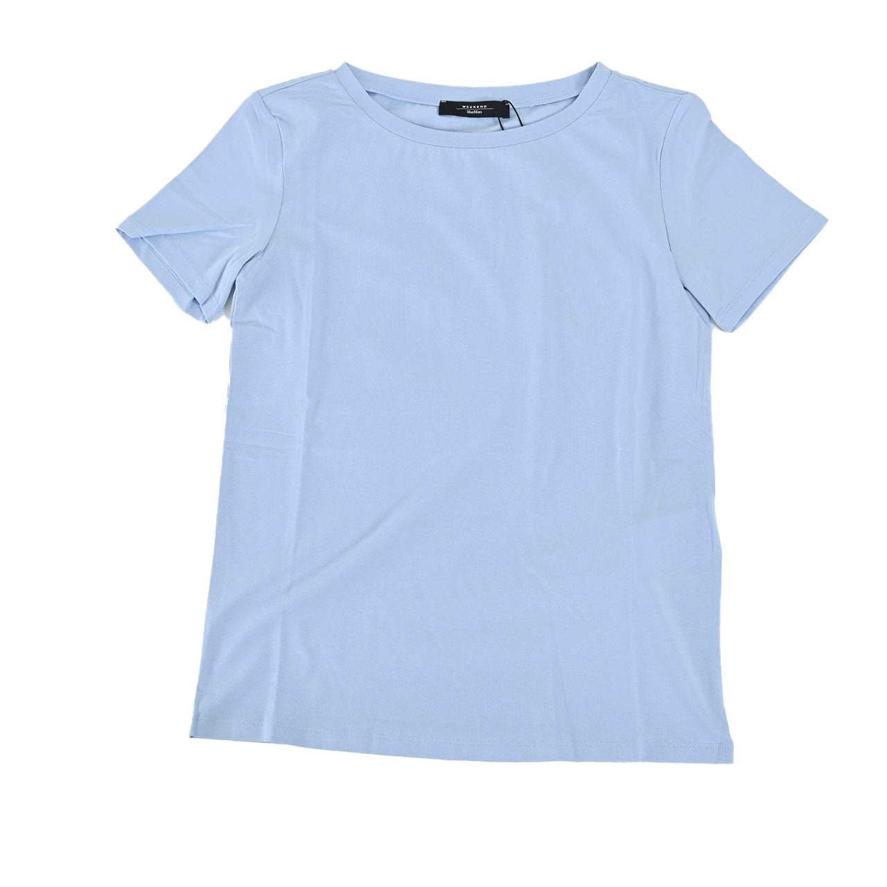 マックスマーラ ウィークエンド MAXMARA WEEKEND クルーネック半袖Ｔシャツ MULTIB 597102276 8 ブルー 2022SS レディース