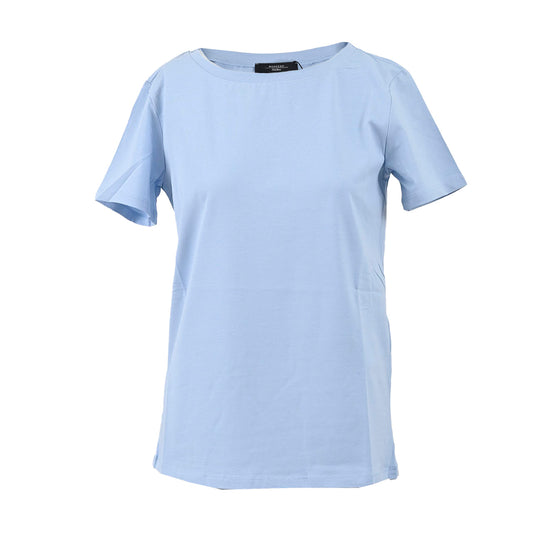 マックスマーラ ウィークエンド MAXMARA WEEKEND クルーネック半袖Ｔシャツ MULTIB 597102276 8 ブルー 2022SS レディース