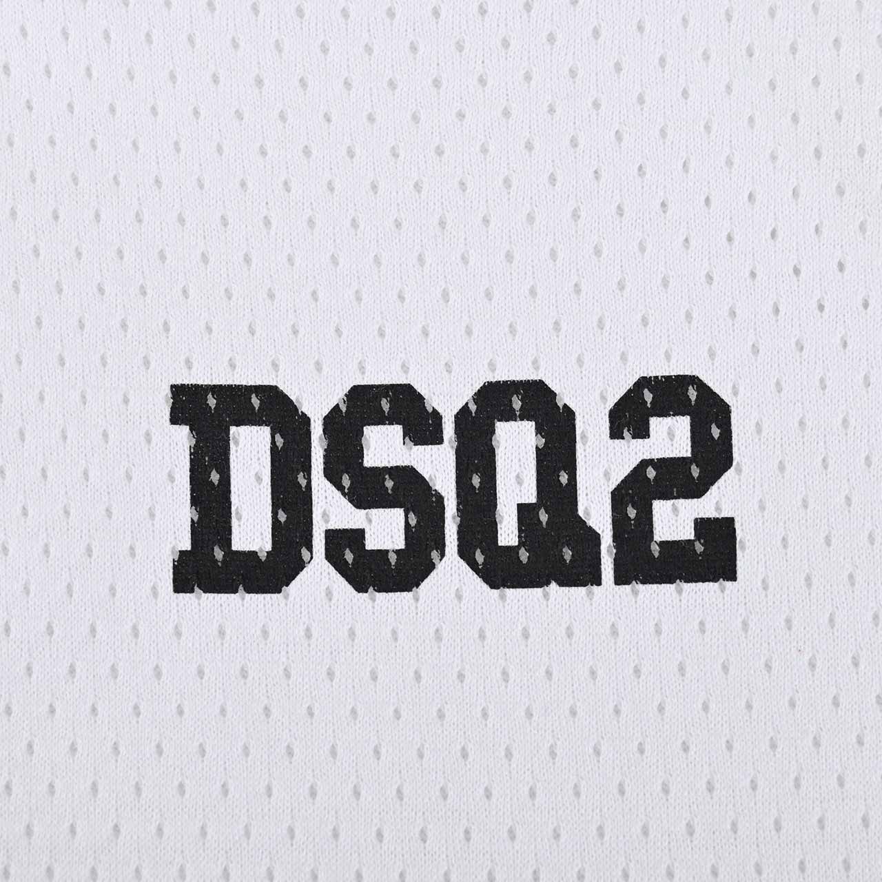 ディースクエアード DSQUARED2 ノースリーブ S71GD1163 S23847 100 ホワイト 2022年春夏新作 メンズ