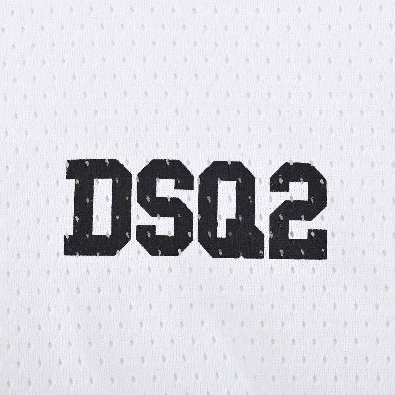 ディースクエアード DSQUARED2 クルーネック半袖Ｔシャツ S71GD1168 S23847 100 ホワイト 2022年春夏新作 メンズ