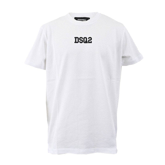 ディースクエアード DSQUARED2 クルーネック半袖Ｔシャツ S71GD1168 S23847 100 ホワイト 2022年春夏新作 メンズ