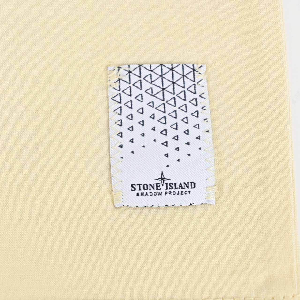 ストーン アイランド STONE ISLAND Tシャツ SHADOW PROJECT 76192011B V0090 イエロー 2022年春夏 メンズ