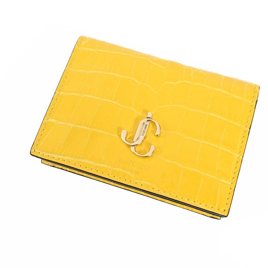 ジミー チュウ JIMMY CHOO 名刺入れ JC CARD CASE J000150426001 イエロー    メンズ レディース