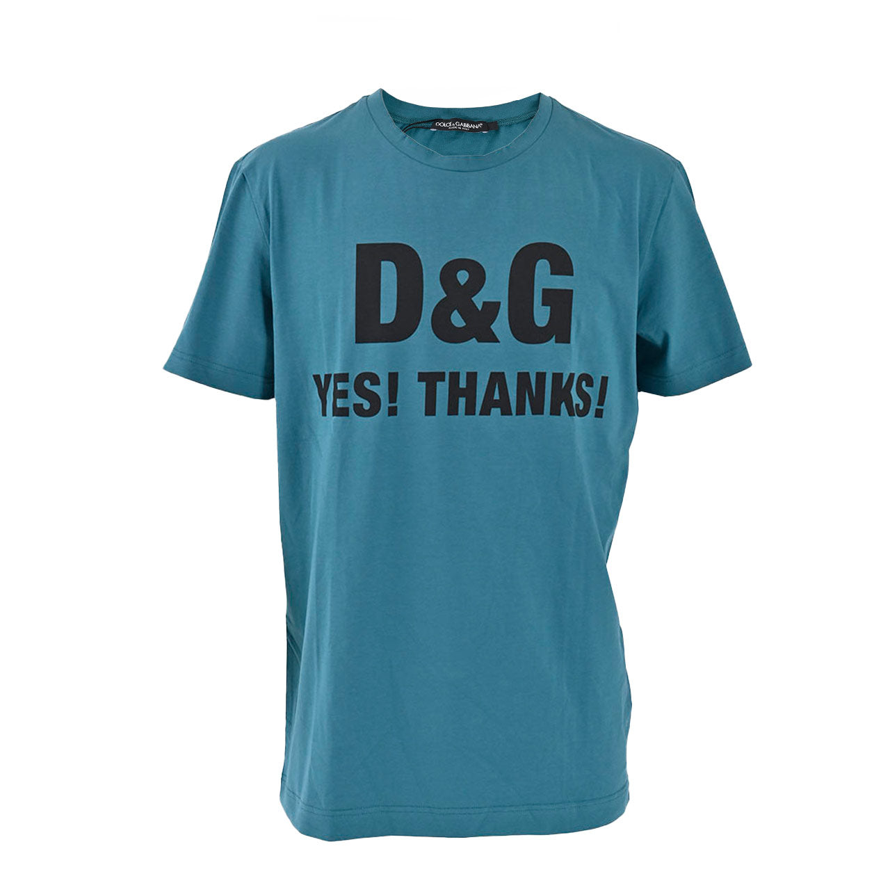 ドルチェ＆ガッバーナ DOLCE&GABBANA Tシャツ G8JX7TG7WVU1 S9013 グリーン 2022SS メンズ