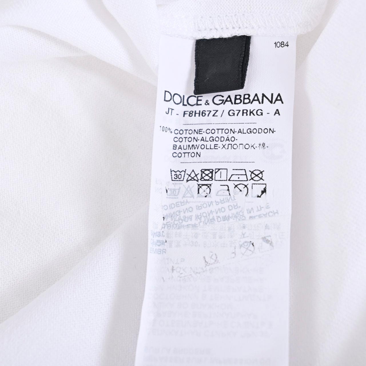 ドルチェ＆ガッバーナ DOLCE&GABBANA ノースリーブ F8H67ZG7RKG1 W0800 ホワイト 2022SS レディース