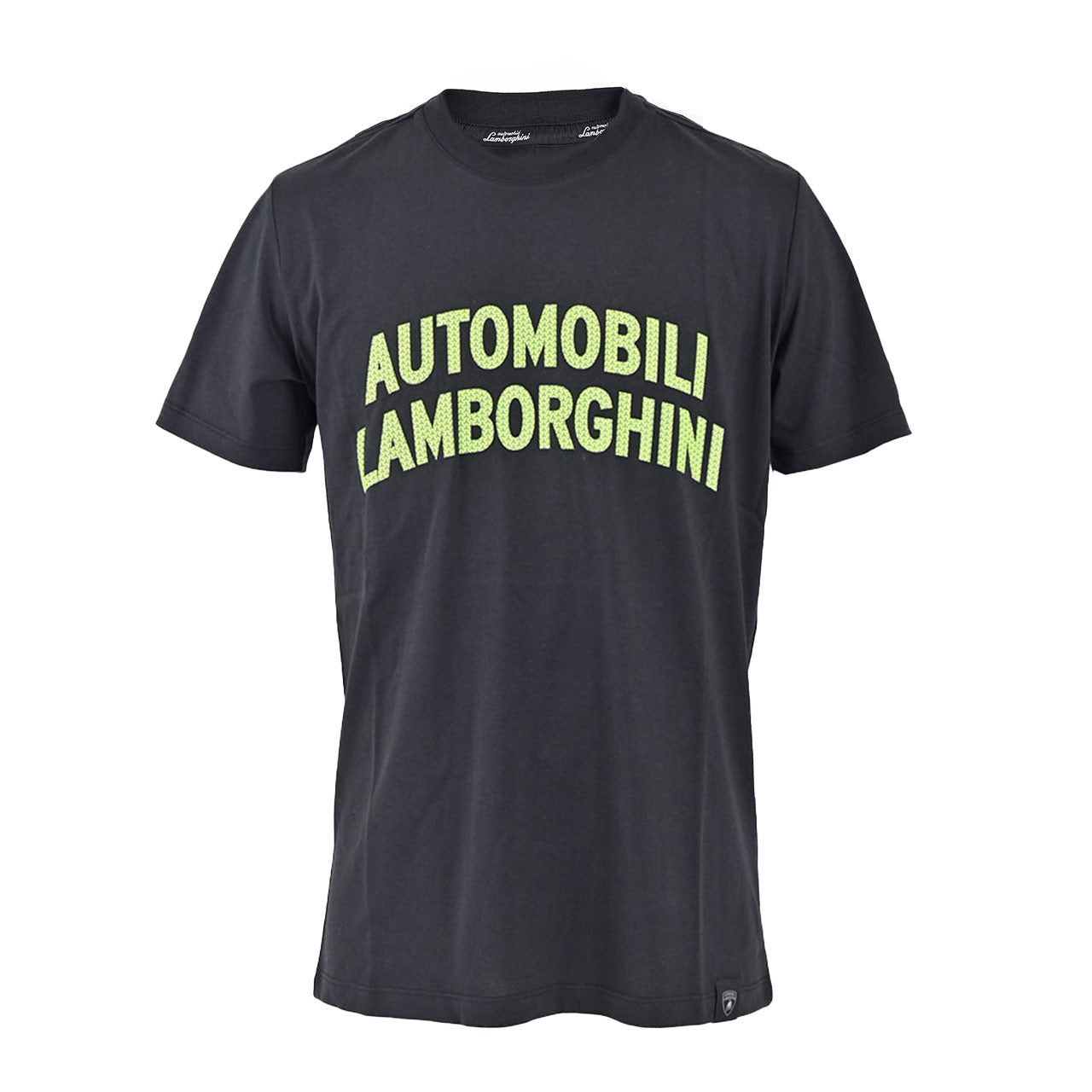 ランボルギーニ LAMBORGHINI クルーネック半袖Ｔシャツ 72XBH008 CJ513 899 ブラック 2022SS メンズ