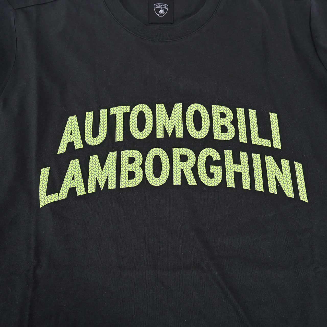 ランボルギーニ LAMBORGHINI クルーネック半袖Ｔシャツ 72XBH008 CJ513 899 ブラック 2022SS メンズ