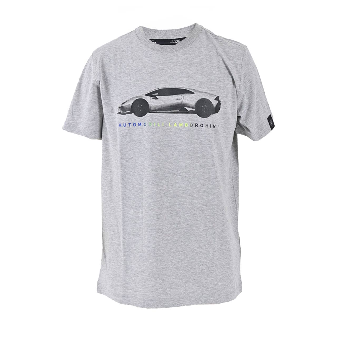 ランボルギーニ LAMBORGHINI クルーネック半袖Ｔシャツ 72XBH014 CJ513 817 グレー 2022SS メンズ