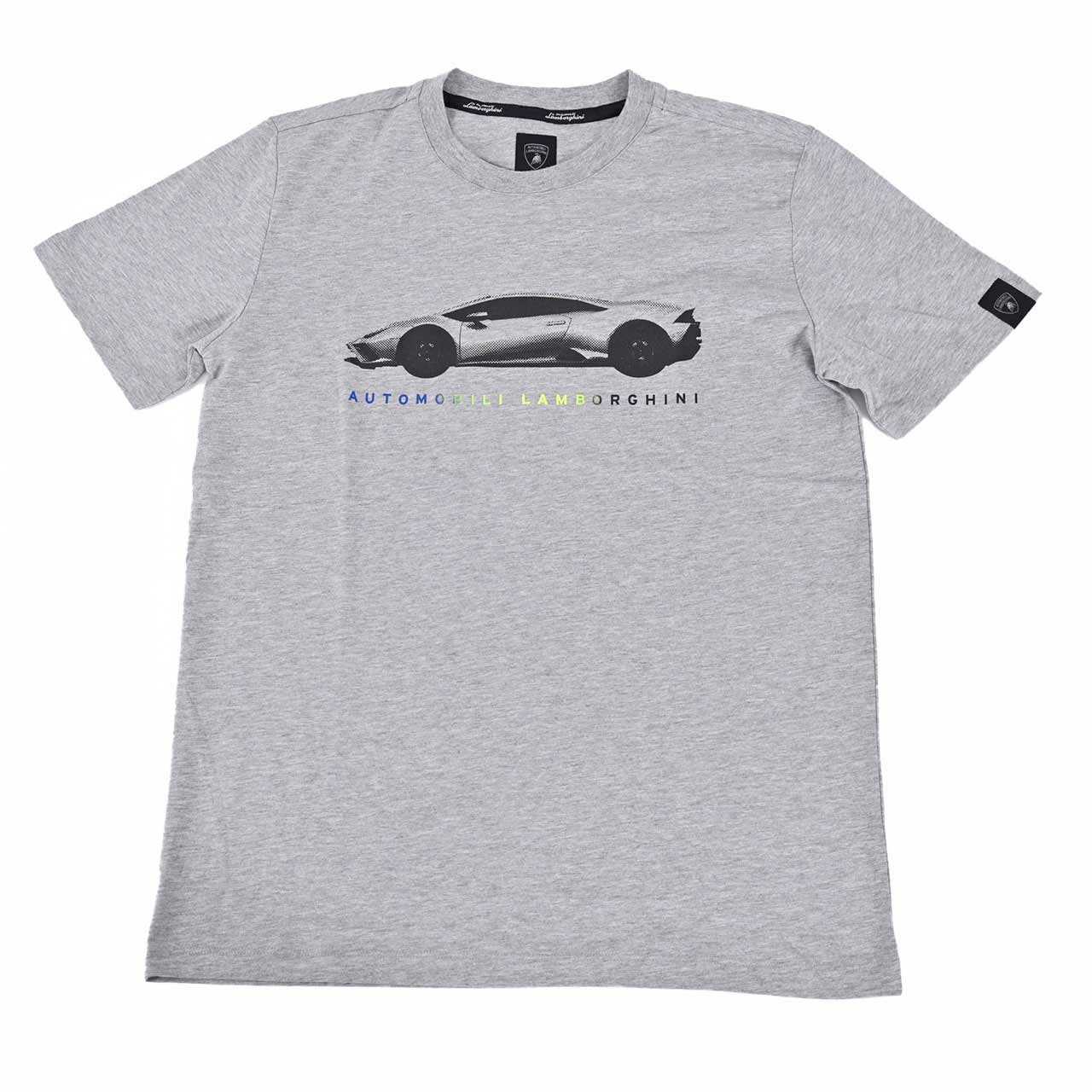 ランボルギーニ LAMBORGHINI クルーネック半袖Ｔシャツ 72XBH014 CJ513 817 グレー 2022SS メンズ