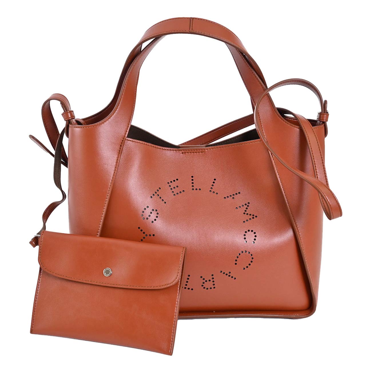 ステラ　マッカートニー STELLA McCARTNEY トートバッグ 513860W8542 2504 ブラウン 2022AW  レディース