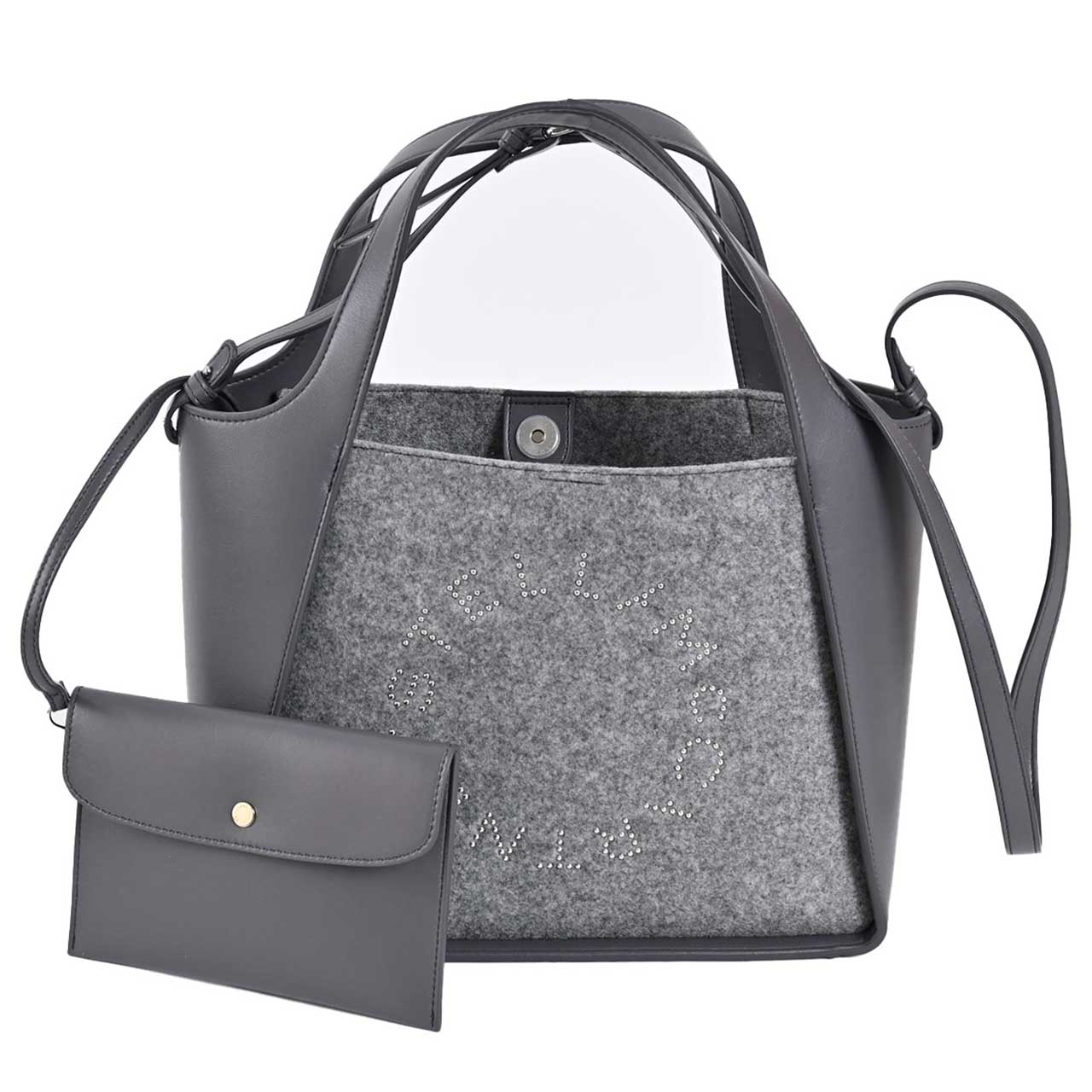 ステラ　マッカートニー STELLA McCARTNEY トートバッグ 513860WP0059 1262 グレー 2022AW  レディース