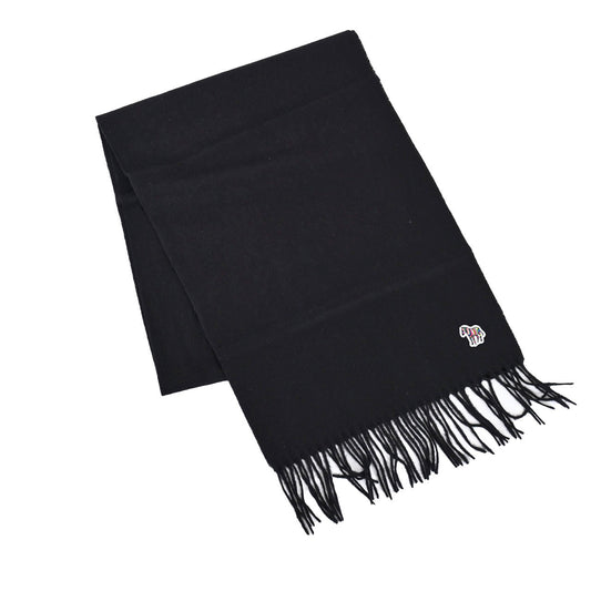 ピーエス　ポール・スミス PS Paul Smith マフラー MEN SCARF PS ZEBRA M2A150KJZEBRA 79 ブラック 2022AW  メンズ