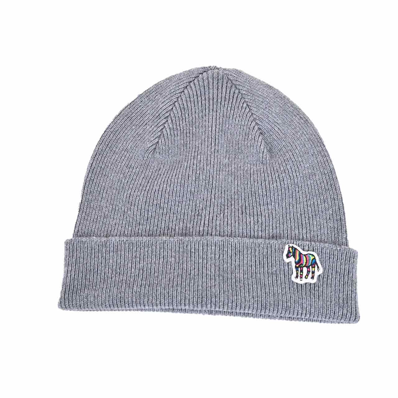 ピーエス　ポール・スミス PS Paul Smith キャップ MEN BEANIE ZEBRA M2A582EAV250 76 グレー 2022AW  メンズ