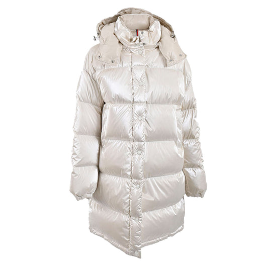 ★モンクレール MONCLER ロングコート 1C000 76 53A3H 034 ホワイト 2022AW  レディース