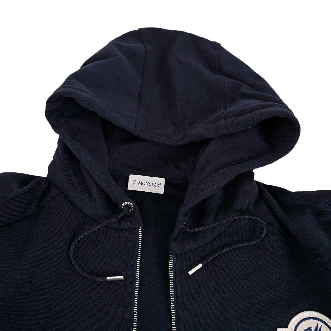 ★モンクレール MONCLER ジップアップパーカー D2 091 8401000 80451 773 ネイビー 年秋冬 メンズ