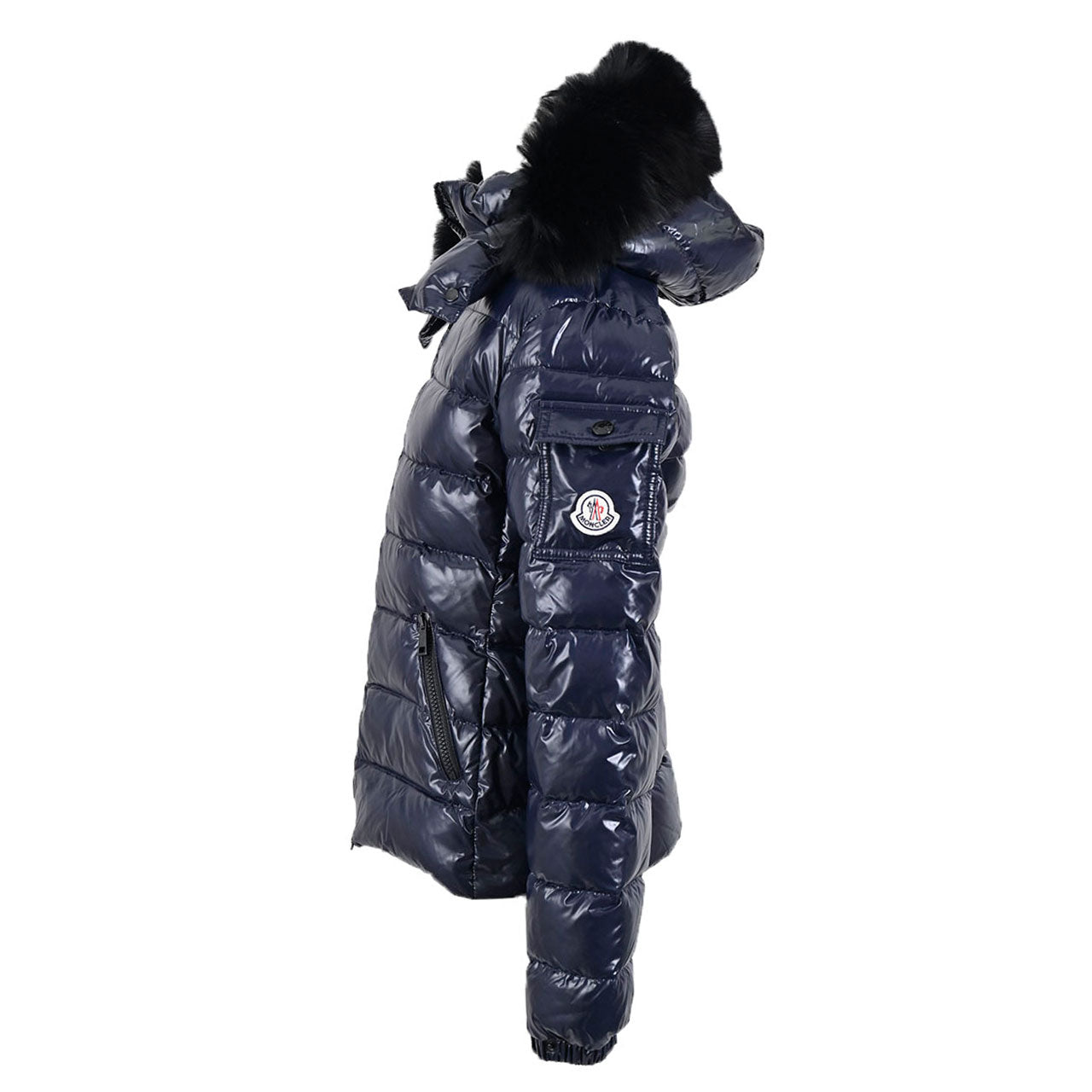 ★モンクレール MONCLER ダウンジャケット BADYFUR D2 093 4685825 68950 ネイビー 2022年秋冬 レディース