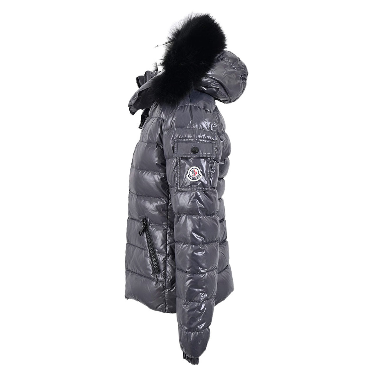 ★モンクレール MONCLER ダウンジャケット BADYFUR D2 093 4685825 68950 グレー 2022年秋冬 レディース