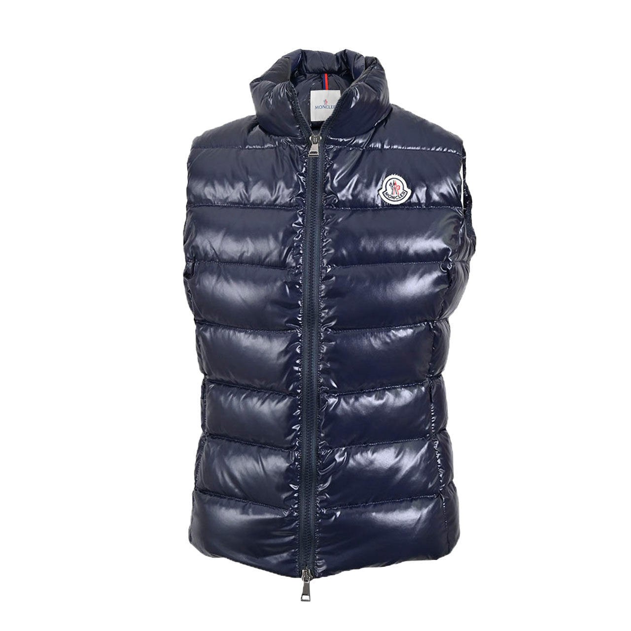 ★モンクレール MONCLER ダウンベスト GHANY D2 093 4830405 68950 742 ネイビー 2022AW  レディース