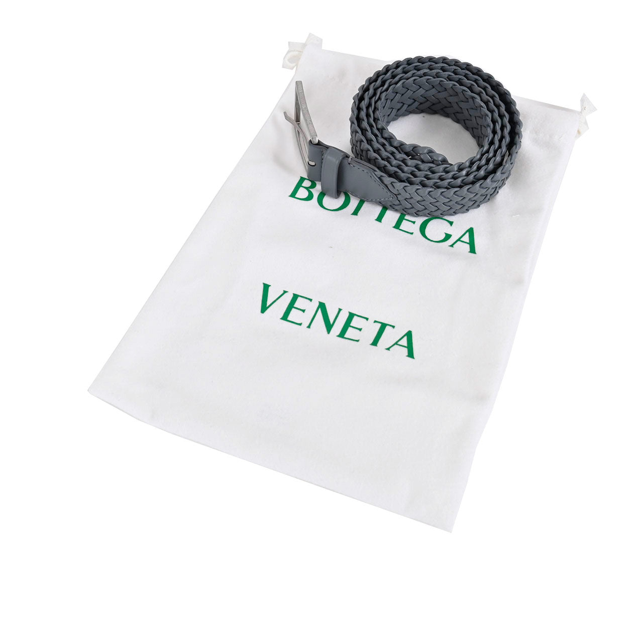 ボッテガ ヴェネタ BOTTEGA VENETA ベルト 657146 V0RT1 1242 グレー  メンズ