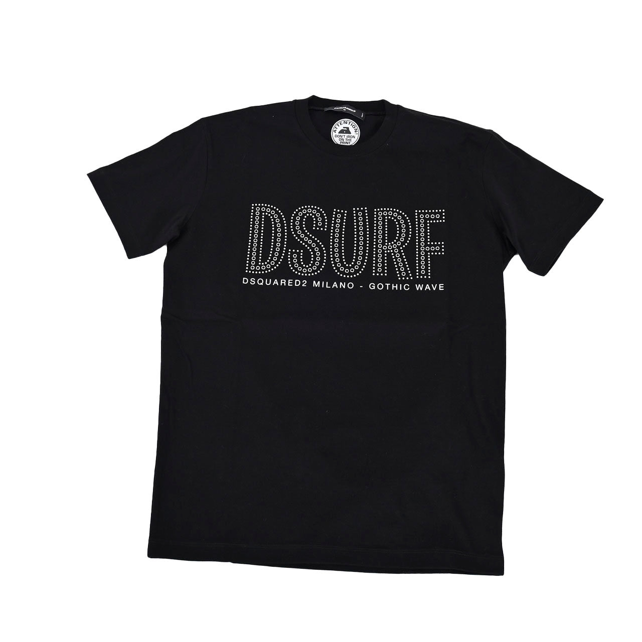 ディースクエアード DSQUARED2 Tシャツ D Surf Cool Tee S74GD1084 S23009 900 ブラック 2023SS メンズ