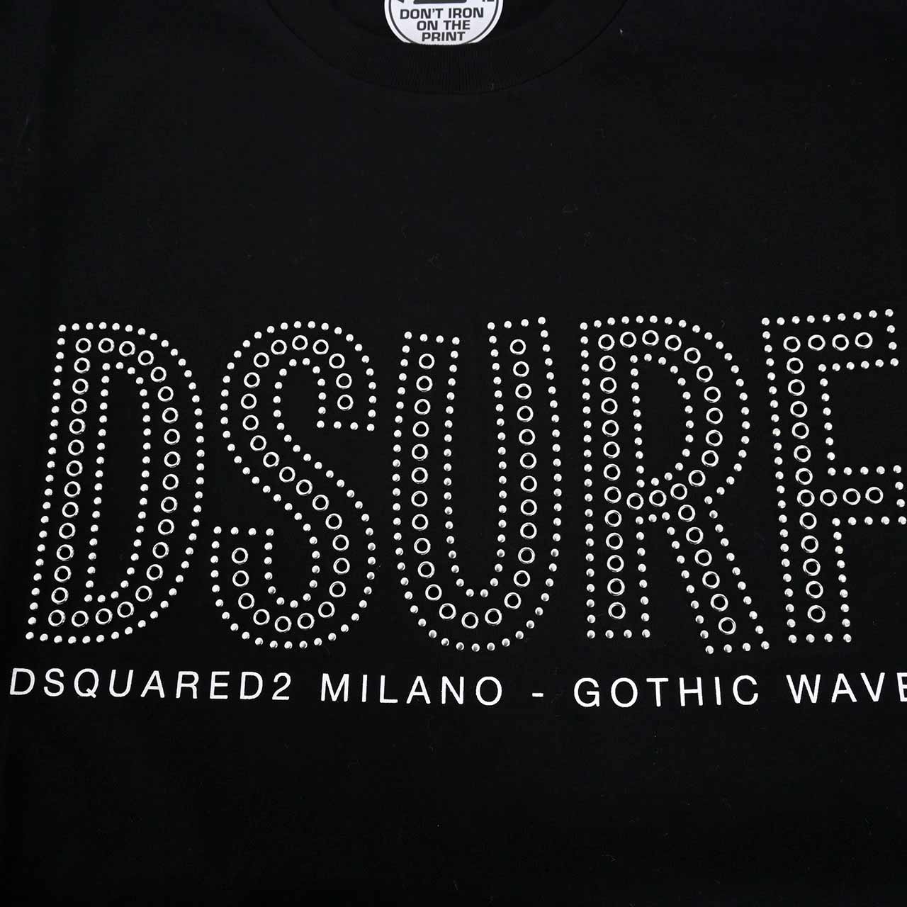 ディースクエアード DSQUARED2 Tシャツ D Surf Cool Tee S74GD1084 S23009 900 ブラック 2023SS メンズ