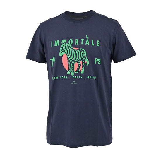 ピーエス　ポール・スミス PS Paul Smith Tシャツ M2R 010R JP3431 49 ネイビー 2022AW メンズ