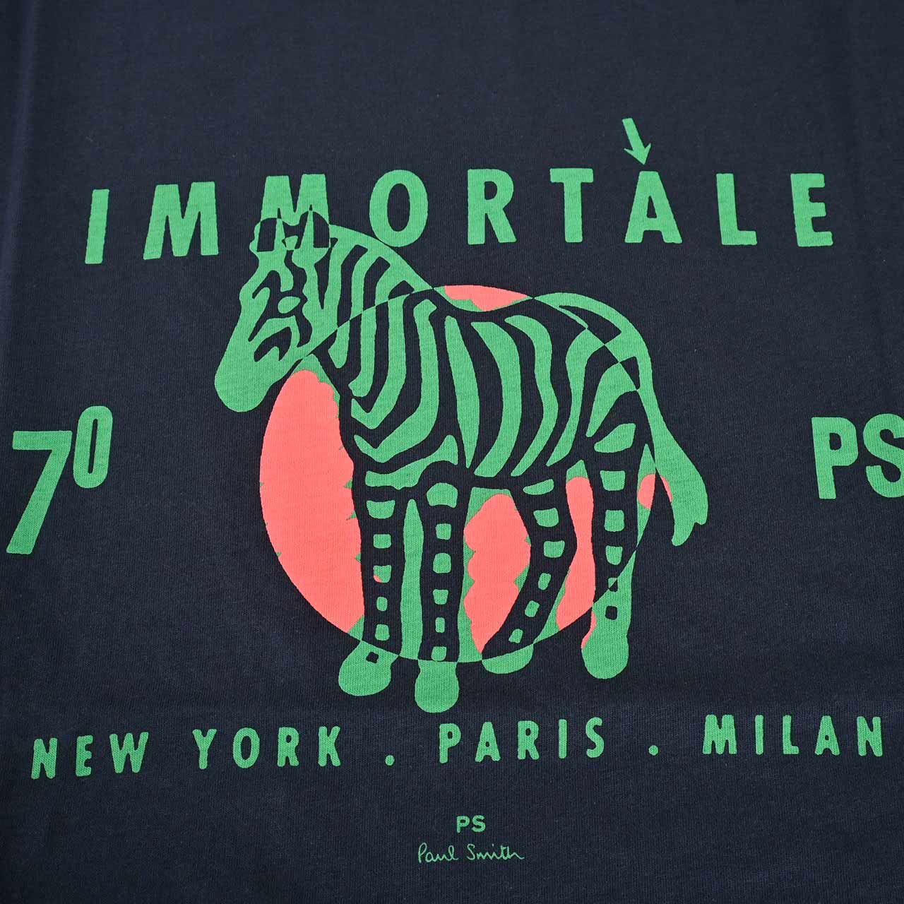 ピーエス　ポール・スミス PS Paul Smith Tシャツ M2R 010R JP3431 49 ネイビー 2022AW メンズ