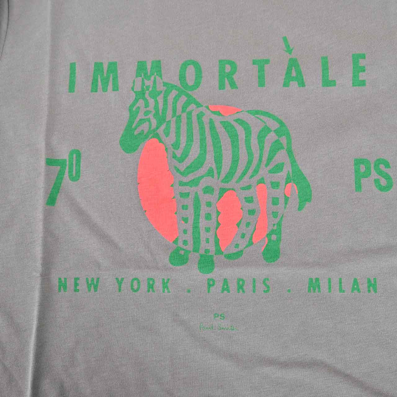 ピーエス　ポール・スミス PS Paul Smith Tシャツ M2R 010R JP3431 70 グレー 2022AW メンズ