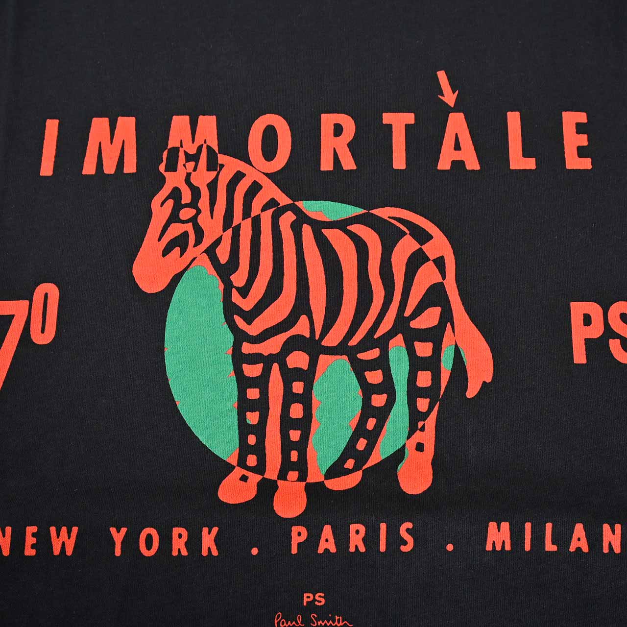 ピーエス　ポール・スミス PS Paul Smith Tシャツ M2R 010R JP3431 79 ブラック 2022AW メンズ