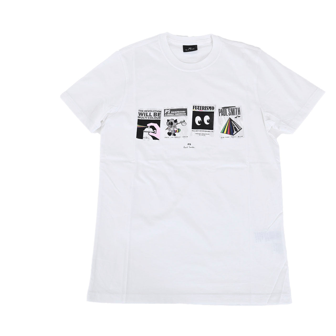 ピーエス　ポール・スミス PS Paul Smith Tシャツ M2R 010R JP3434 01 ホワイト 2022AW メンズ