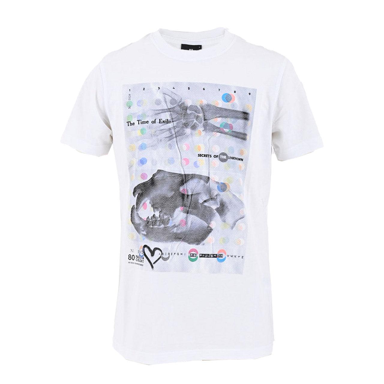 ピーエス　ポール・スミス PS Paul Smith Tシャツ M2R 010R JP3446 01 ホワイト 2022AW メンズ