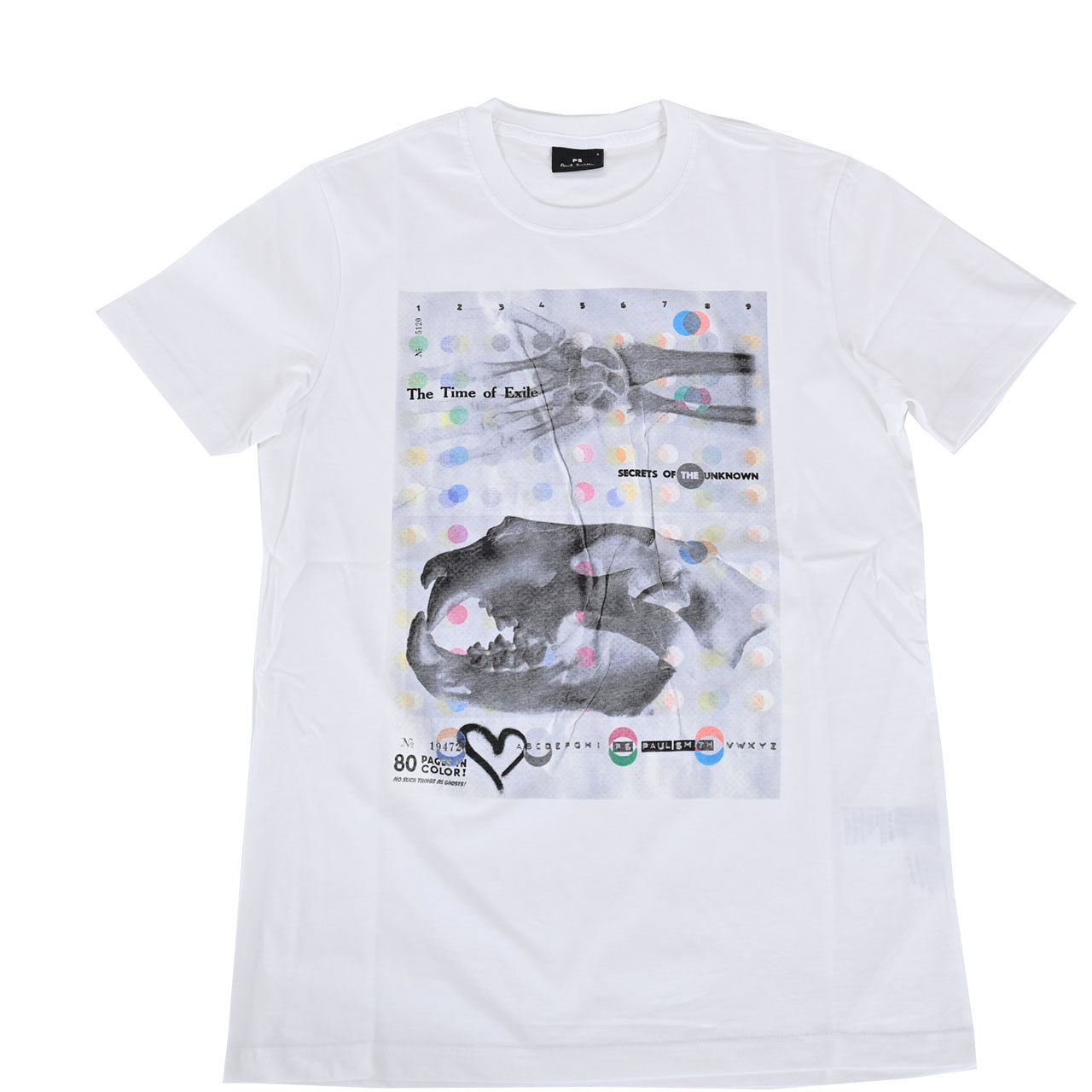 ピーエス　ポール・スミス PS Paul Smith Tシャツ M2R 010R JP3446 01 ホワイト 2022AW メンズ