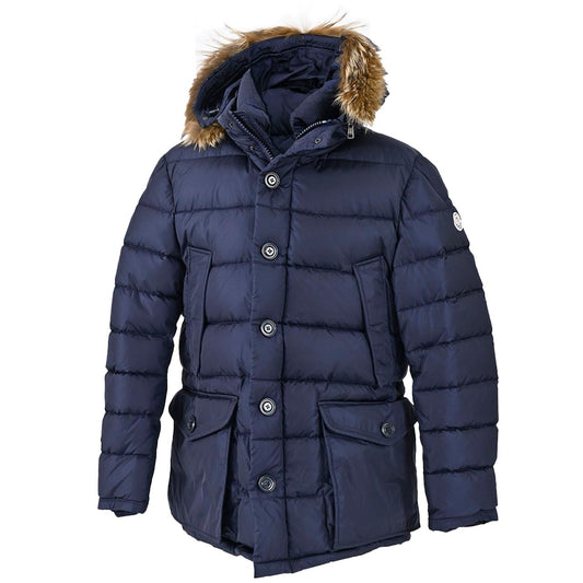 ★モンクレール MONCLER ダウンジャケット 41380 25 68352 742 CLUNY ネイビー   メンズ