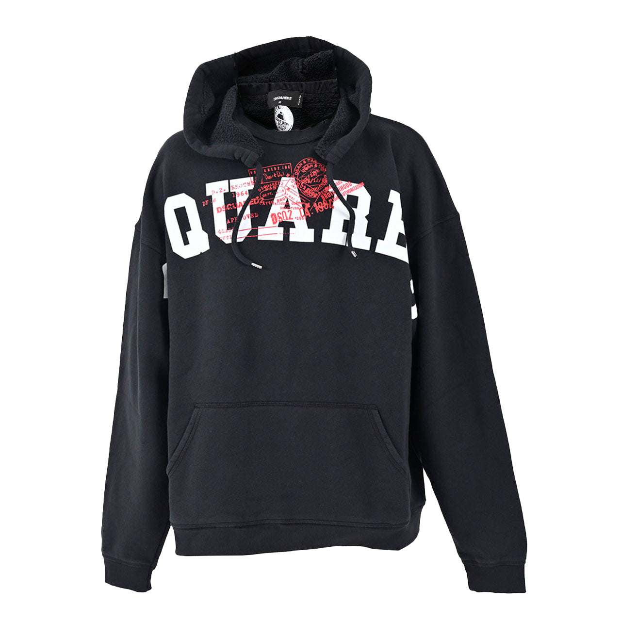 ディースクエアード DSQUARED2 パーカー S71GU0581 S25140 900 ブラック 2023SS メンズ