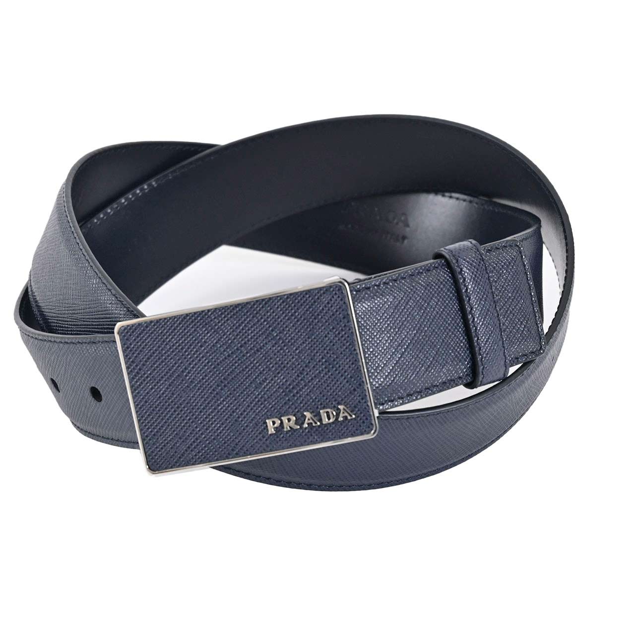 プラダ PRADA ベルト 2CM188 053 F0216 ネイビー  メンズ