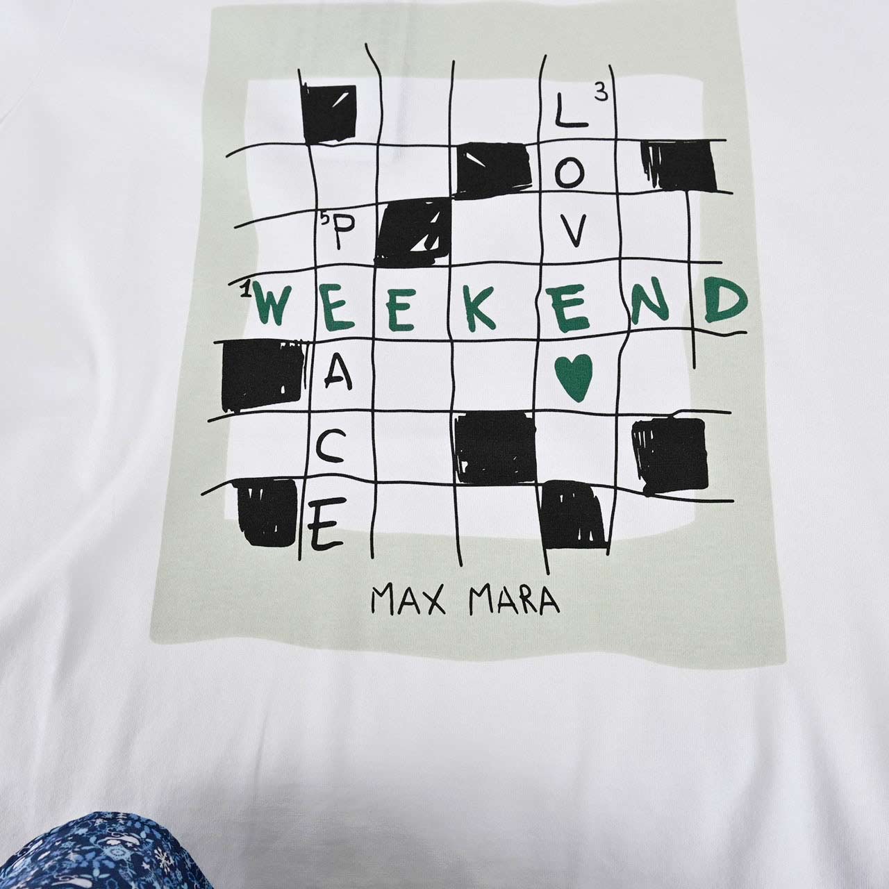 ウィークエンド マックスマーラ WEEKEND MAX MARA Tシャツ SANTE 597604396 1 ホワイト 2023年秋冬 レディース