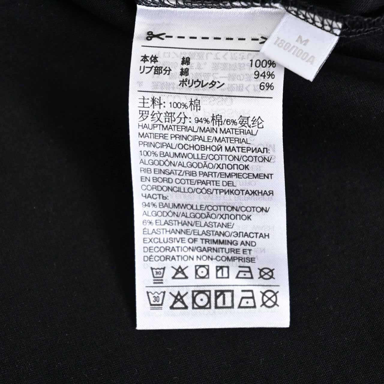 ワイスリー Y-3 クルーネック長袖Ｔシャツ H44800 ブラック 2023AW メンズ