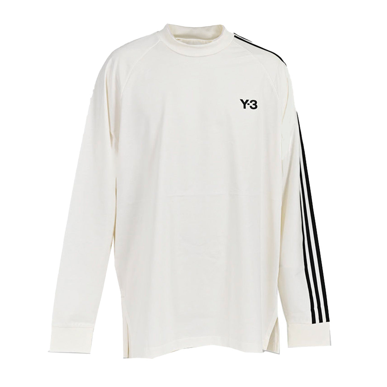 ワイスリー Y-3 クルーネック長袖Ｔシャツ IA1421 ホワイト 2023AW メンズ