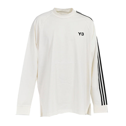 ワイスリー Y-3 クルーネック長袖Ｔシャツ IA1421 ホワイト 2023AW メンズ