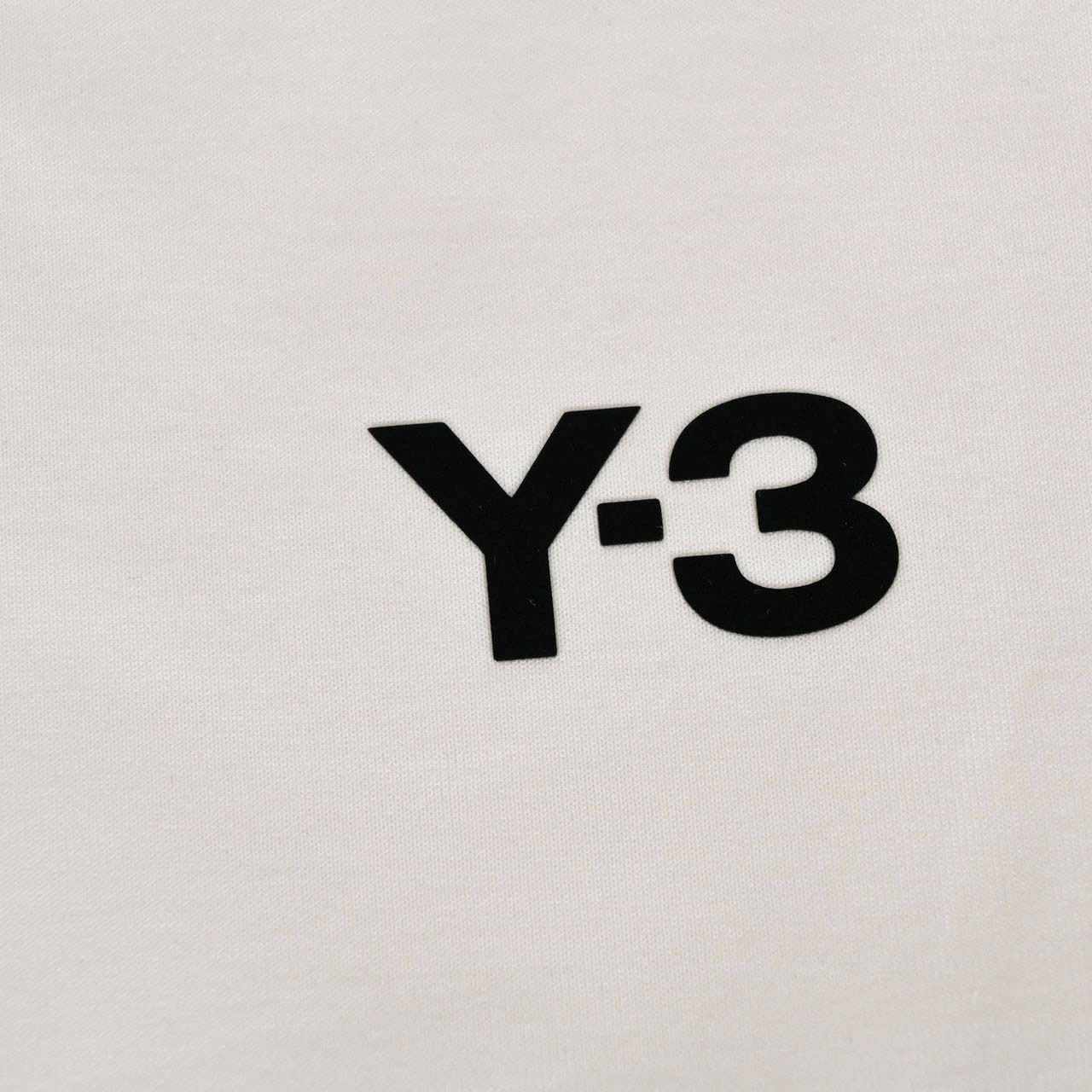 ワイスリー Y-3 クルーネック長袖Ｔシャツ IA1421 ホワイト 2023AW メンズ