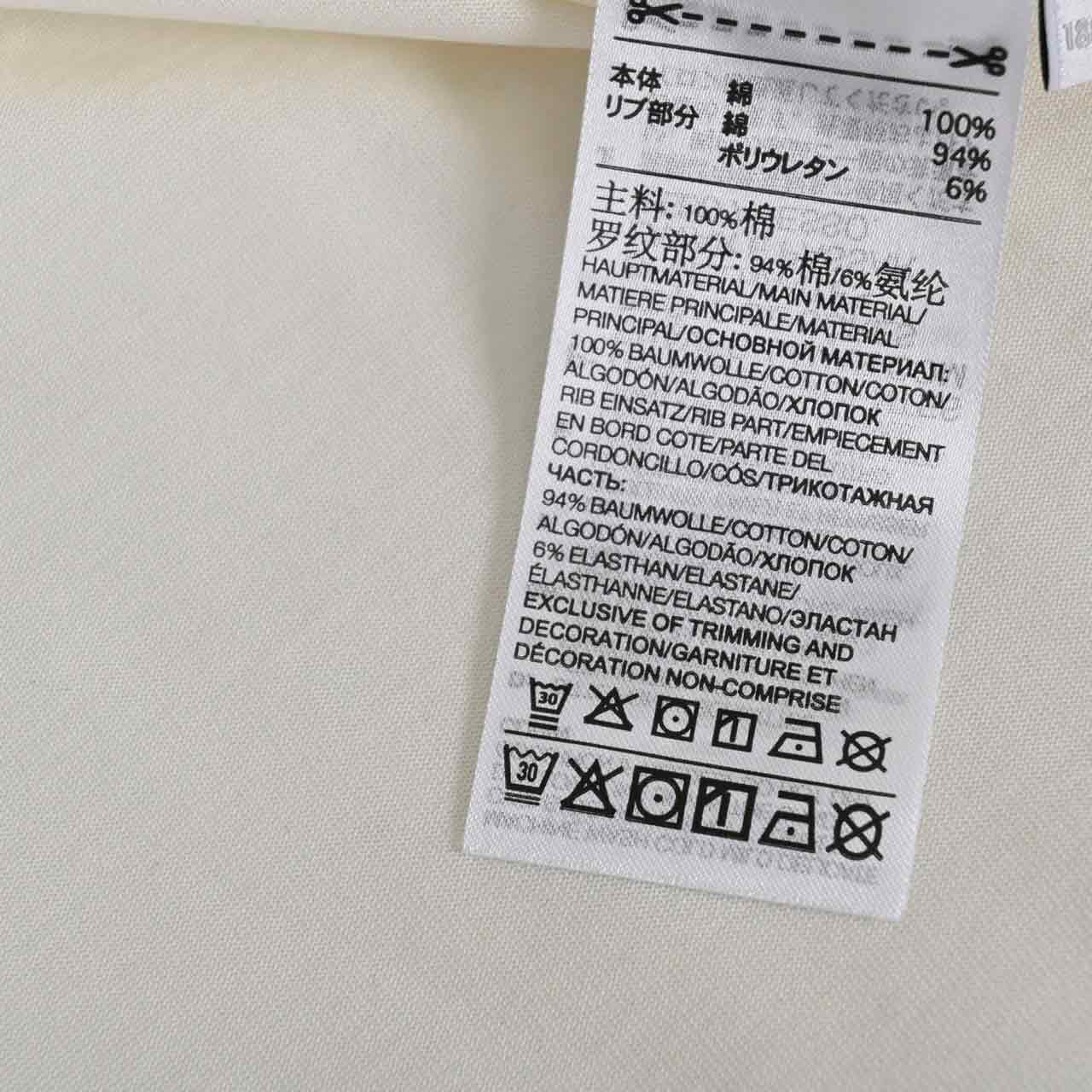 ワイスリー Y-3 クルーネック長袖Ｔシャツ IA1421 ホワイト 2023AW メンズ