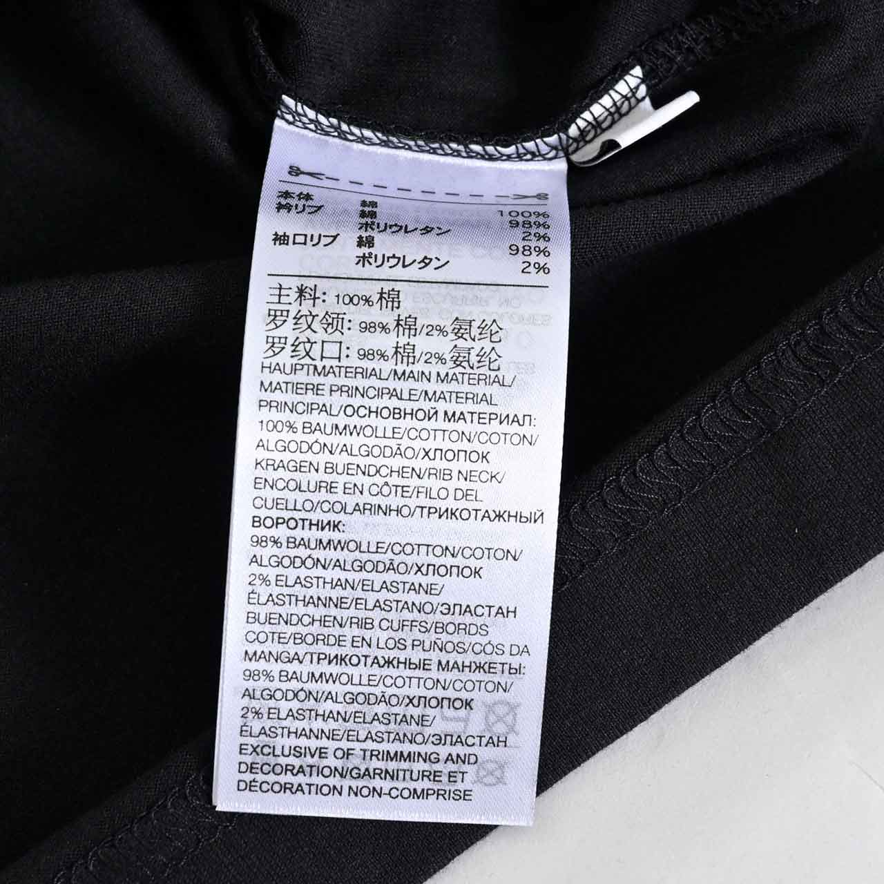 ワイスリー Y-3 クルーネック長袖Ｔシャツ IQ2146 ブラック 2023AW メンズ