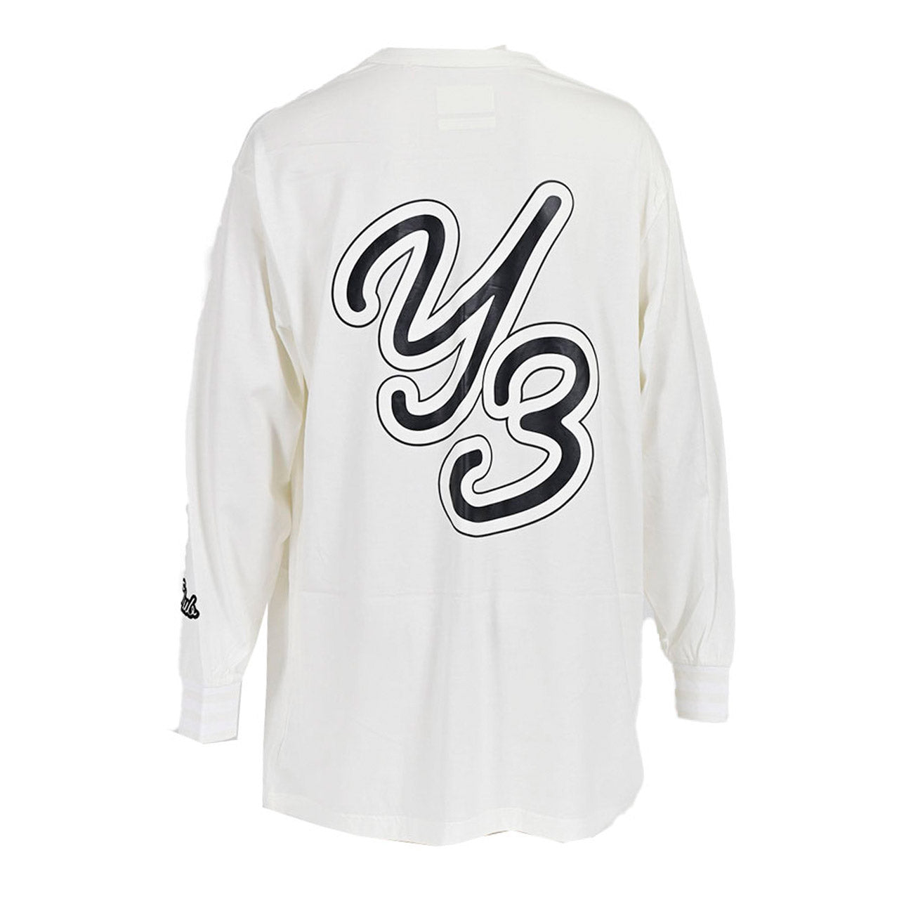 ワイスリー Y-3 クルーネック長袖Ｔシャツ IQ2147 ホワイト 2023AW メンズ