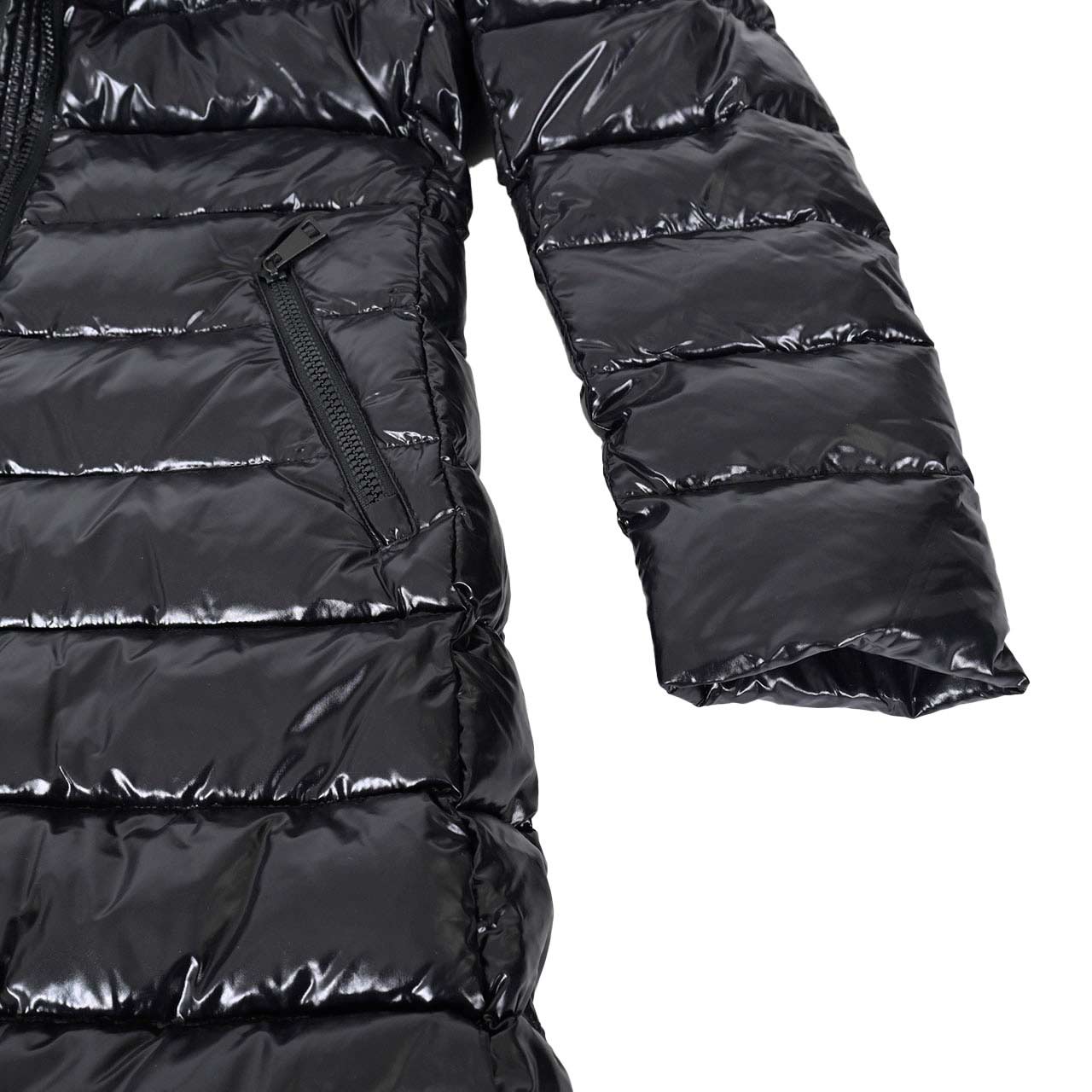 ★モンクレール MONCLER ダウンコート MOKA 4981705 68950 999 ブラック 2023年秋冬 レディース