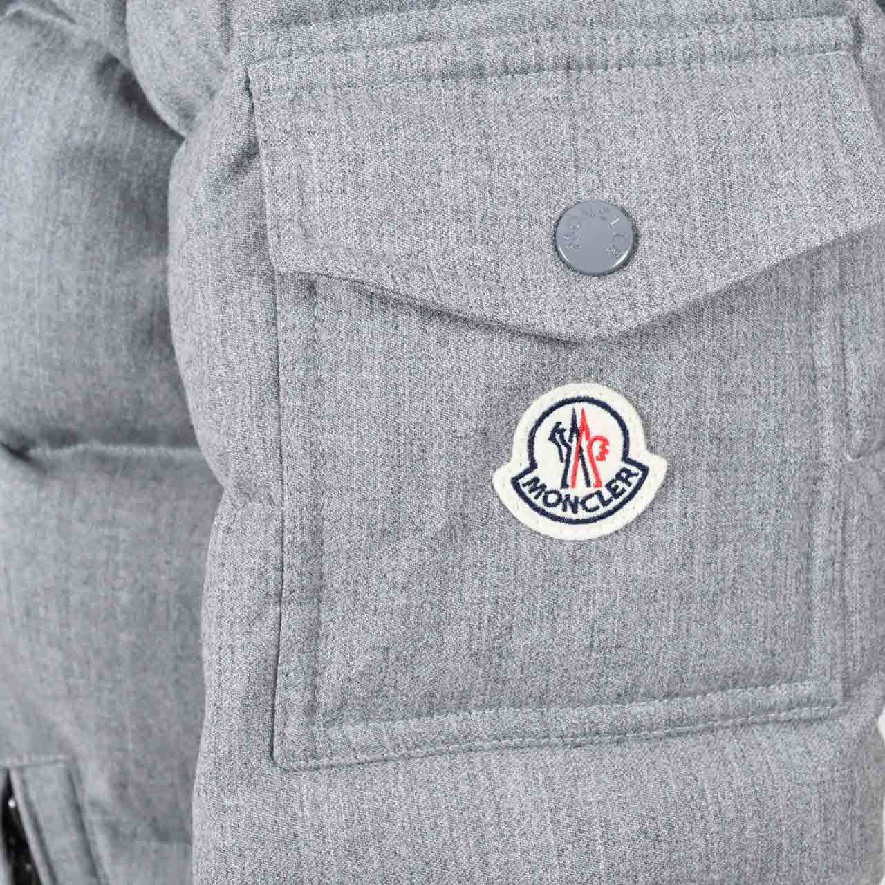 ★モンクレール MONCLER ダウンジャケット MONTGENEVRE 940 グレー 年秋冬 メンズ