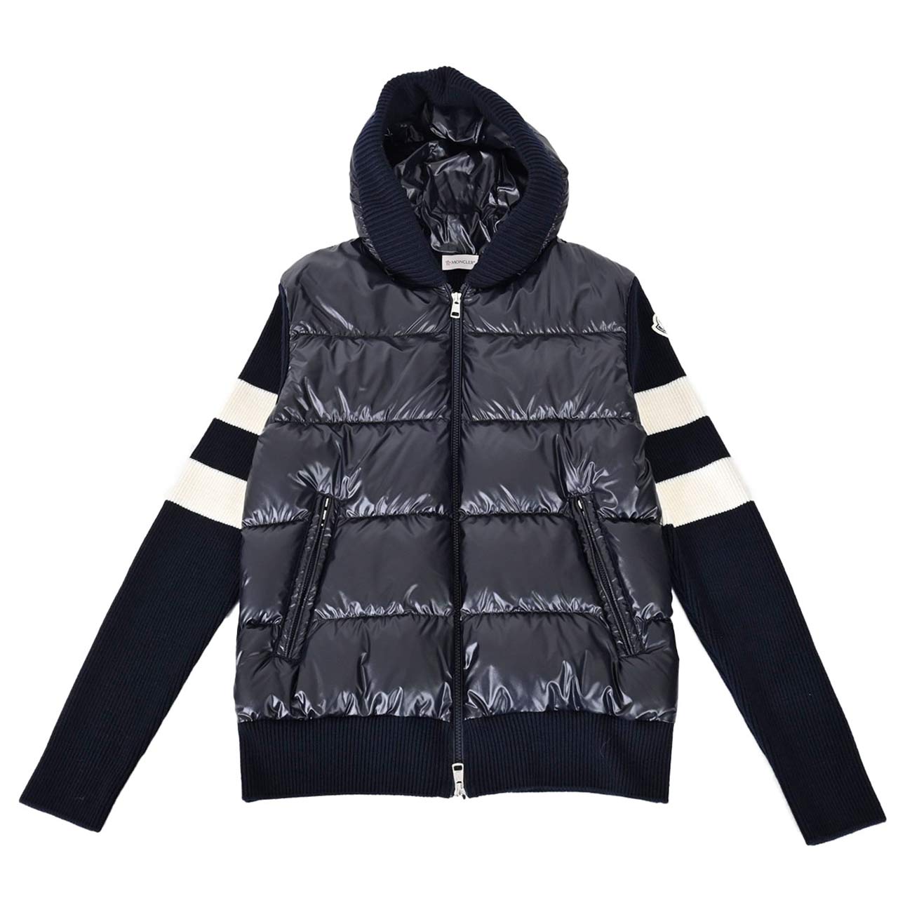 モンクレール MONCLER カーディガン 9B000 17 M1131 742 ネイビー 2023年秋冬 メンズ